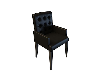 3d简约沙发椅免费模型