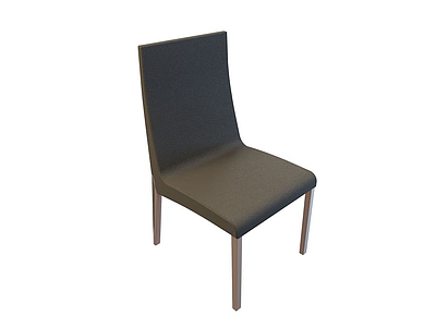 简约单人椅模型3d模型