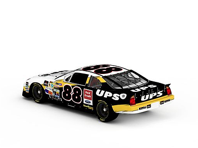 UPS跑车模型3d模型