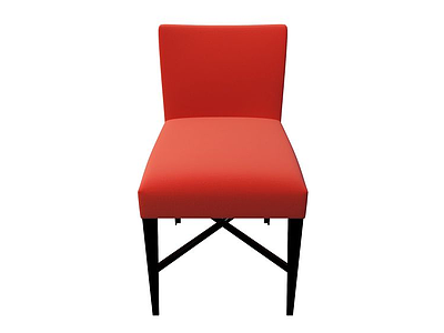 软座餐椅模型3d模型