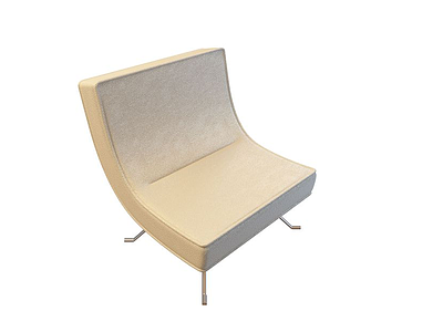 3d休闲沙发椅模型