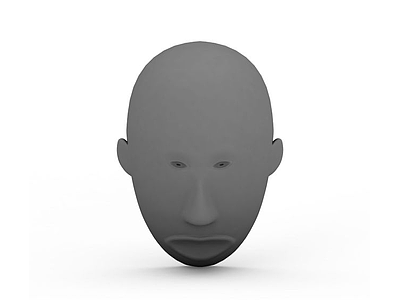 面具模型3d模型