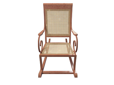 中式实木椅模型3d模型
