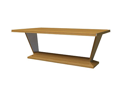 3d实木吧桌模型
