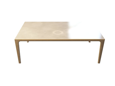 3d木质桌子模型
