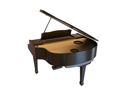 3d钢琴模型
