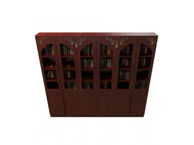 创意书柜模型3d模型