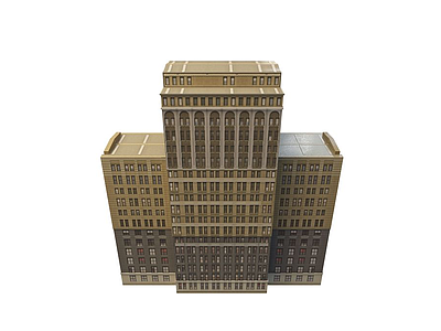 3d大厦模型