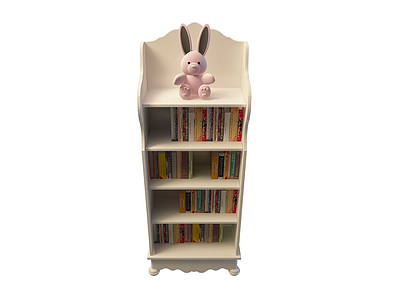 3d儿童房书柜模型