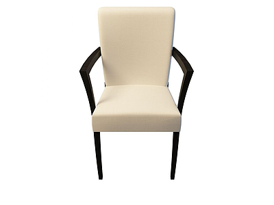 白色椅子模型3d模型