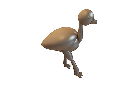 小鸭子模型3d模型