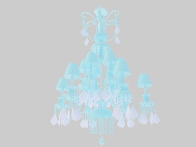 3d装饰水晶灯免费模型