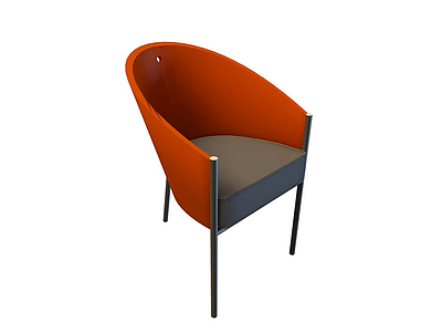 简约椅模型3d模型