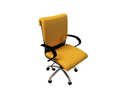职员工作椅模型3d模型