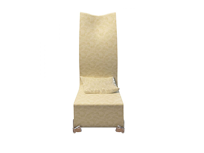 豪华高背椅模型3d模型