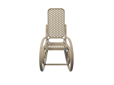 3d休闲摇椅免费模型