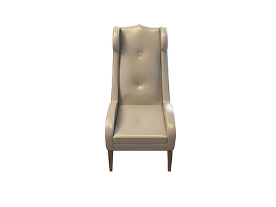 3d豪华扶手椅模型