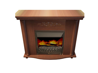 壁炉模型3d模型
