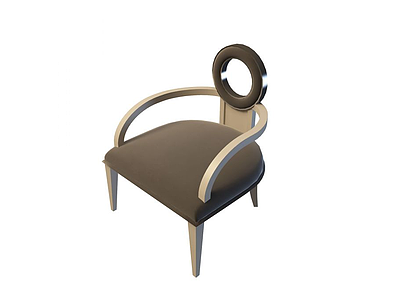 3d高档沙发椅模型