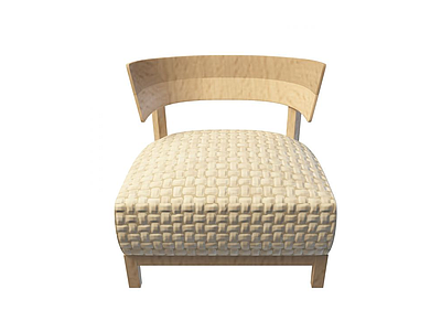 布艺沙发椅模型3d模型