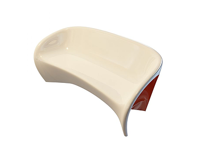 塑料休闲椅模型3d模型