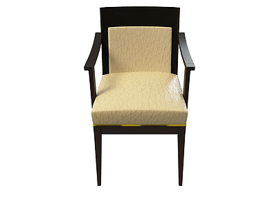 3d中式复古扶手椅模型