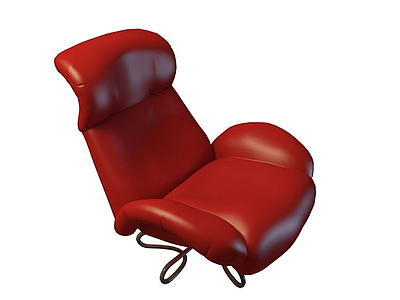 3d红色<font class='myIsRed'>沙发椅</font>模型