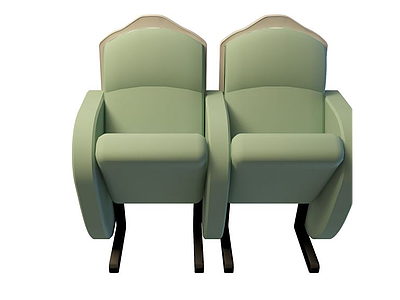 剧院椅模型3d模型