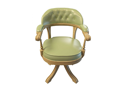 3d皮质沙发椅免费模型