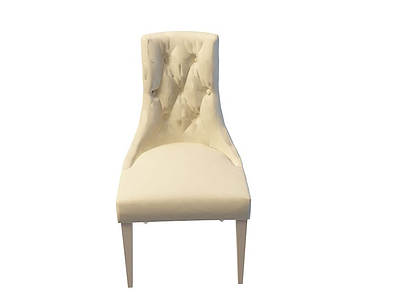 酒店餐椅模型3d模型