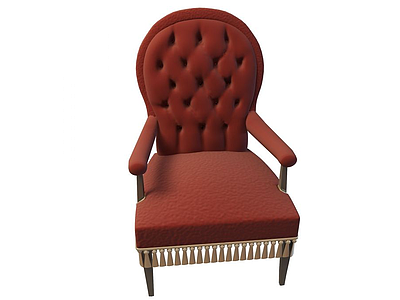 宴会布艺椅模型3d模型