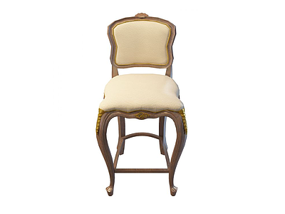 欧式古典椅模型3d模型