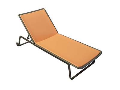 3d沙滩椅免费模型
