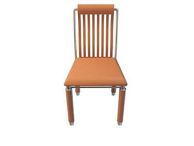 中式卡其色椅子模型3d模型