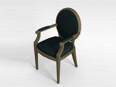 法式餐椅模型3d模型