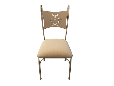 铁艺雕花椅模型3d模型