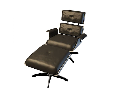 商务躺椅模型3d模型
