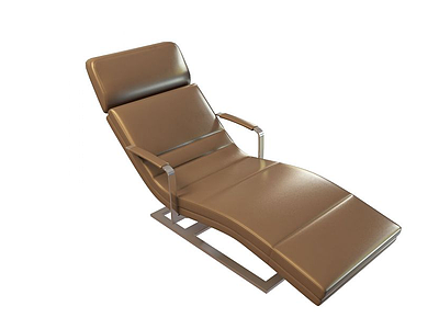 3d现代豪华躺椅模型