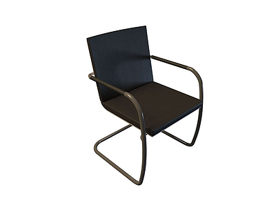 弓形办公椅模型3d模型