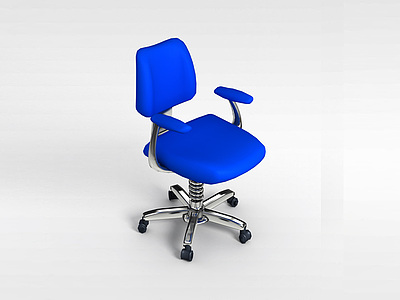 职员办公椅模型3d模型