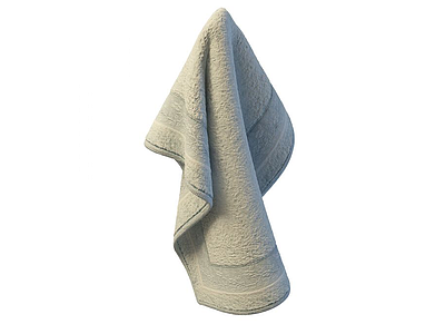 3d毛巾模型