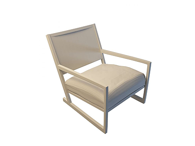 3d舒适休闲椅模型