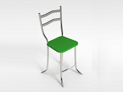 简约餐椅模型3d模型