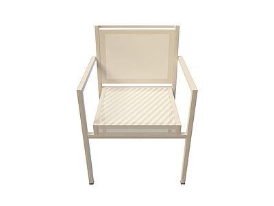 3d简约木板椅免费模型
