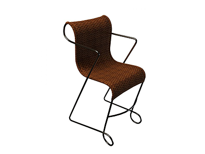 3d田园风休闲椅免费模型
