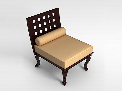 3d中式沙发椅模型