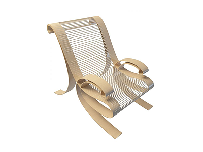 艺术休闲椅模型3d模型