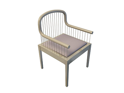 3d创意扶手椅免费模型