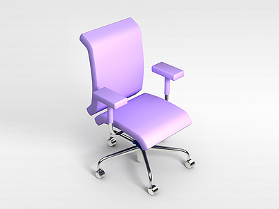 3d温馨办公椅模型