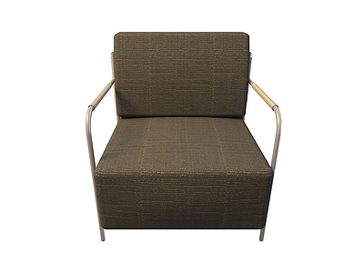3d超厚沙发椅模型